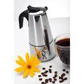 Espressokocher Mokka-Kaffeekanne 360ml Espresso Espressomaker Edelstahl 6 Tassen