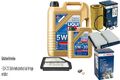 BOSCH Inspektionspake 6 L LIQUI MOLY Longlife III 5W-30 für Honda CR-V II RD 