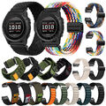 Für Garmin Fenix 8 E 7 7X 6 6X 5 5X Epix Pro S70 60 62 Quick Fit Nylon Armband