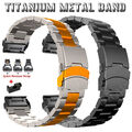 Titan Metall Armband Quickfit für Garmin Fenix 7X 6X 5X/3HR/Instinct 2X/Tactix