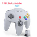 2.4GHz Wireless N64 Controller mit N64 Empfänger, kompatibel mit N64 Konsole