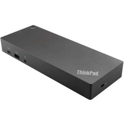 Lenovo ThinkPad Hybrid USB-C Dock mit USB A , Dockingstation, schwarz