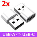 Adapter USB C Adapter USB A Stecker Laden Daten Konverter für Smartphone Handy