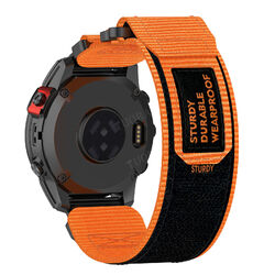 Militär Nylon Armband für Garmin Fenix 7X 7 7S Solar 6 6X 6S 5 5X 5S Quick Fit