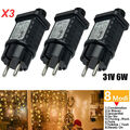 3X Premium LED Netzteil 31V/6W 8 Programme Modi Timer Adapter Trafo Lichterket