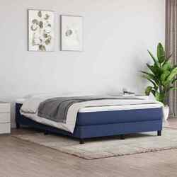 Boxspringbett Bettgestell Polsterbett Lattenrost Bett Bettrahmen Stoff vidaXL