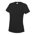 Just Cool Damen Sport T-Shirt unifarben, Rundhalsausschnitt, Kurzarm UTRW686_152