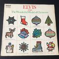 Elvis Presley - The Wonderful World of Christmas Erste UK Presse LP Vinyl Schallplatte