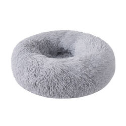 Hundebett Katzenbett Haustierbett Kuschelbett Hundekorb Plüsch Donut Kissen