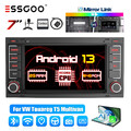 Für VW Touareg Transporter V 5 T5 Apple Carplay Android 13 64G Autoradio GPS Nav