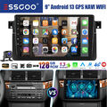 6+128GB 9" Autoradio Für BMW 3er E46 8 Kern Android 13 CarPlay GPS Navi DSP +KAM