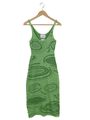 HOUSE OF SUNNY Strickkleid Damen Gr. DE 34 grün Casual-Look