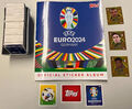 Topps EURO EM 2024 - Komplettsatz mit Album - alle SP-Sticker mit Unterschrift