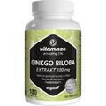 GINKGO BILOBA 100 mg hochdosiert vegan Kapseln 100 St