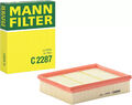 MANN FILTER C 2287 LUFTFILTER - FÜR MERCEDES-BENZ A Klasse W169 B Klasse W245