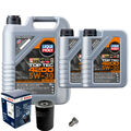 Motoröl 5W30 LIQUI MOLY Top Tec 4200 7L+BOSCH Ölfilter+Ölablassschraube