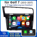 Für VW Golf 7 2013-2017 10'' Android 13 Autoradio GPS Navi USB Bluetooth FM DAB+