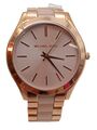 MICHAEL KORS Uhr mit Metallband Damen goldfarben-pink Casual-Look