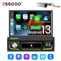 7" 1DIN Autoradio Android13 Carplay Flip Out Touchscreen GPS NAV Bluetooth 2+64G