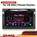 Android 13 Navi DAB+ Autoradio Für VW Jetta Polo Golf MK4 T4 T5 Bora Passat SEAT