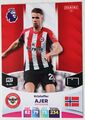 Panini Premier League 2024 Adrenalyn XL Karte Nr. 70, Kristoffer Ajer, Brentford.