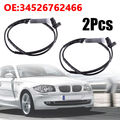 2x ABS-SENSOR + 2x ABS-RING HINTEN KIT FÜR BMW 1-ER E81 E87 3-ER E90 E91 E92 DE·