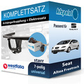 Für Seat Altea Freetrack 09- WESTFALIA Anhängerkupplung starr + 7polig E-Satz FP