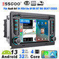 Für Audi A4 S4 RS4 B6 B7 B9 SEAT EXEO Android 13 Carplay Autoradio RDS GPS Navi