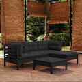 Lounge Sitzgruppe Eck Sofa Couch Tisch Set Balkon Garten Möbel Garnitur