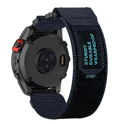 Militär Nylon Armband für Garmin Fenix 7X 7 Solar 6 6X 5 5X Plus Epix Quick Fit