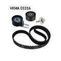 Zahnriemensatz SKF VKMA 03316 für ALFA ROMEO CITROËN FIAT FORD LANCIA MAZDA OPEL