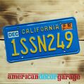 USA Nummernschild/Kennzeichen/license plate *  California blue Plate  *