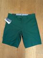 Brandneu mit Etikett Polo Ralph Lauren schmale Passform Bedford Chino Shorts Racing grün Größen £109