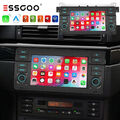 Android 13 Carplay Autoradio 2+64G GPS NAVI RDS WiFi Für BMW E46 3er 318 320 325