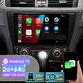 9"Für BMW 3er E90 E91 E92 E93 DAB Autoradio Carplay Android 13 2+64G GPS NAV RDS