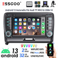 Für Audi TT MK2 8J 2006-14 Carplay Autoradio Android 13 GPS NAVI ASP RDS +Kamera