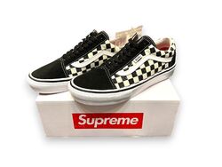 Supreme® Swarovski® Vans® Old Skool Black NEU LIMITIERT!!! Gr.:41!