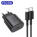 Schnell Ladegerät für original Samsung Galaxy S21 S22 Ultra 25W USB C Ladekabel