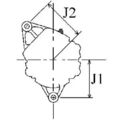 Lichtmaschine mit Mehrfachriemenscheibe 111623 HC-Cargo für FORD TRANSIT Kasten