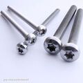 Linsenschrauben DIN 7985 TORX Edelstahl V2A M2 M2,5 M3 M4 M5 M6 M8 Linsenkopf