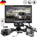 RÜCKFAHRSYSTEM Mit Monitor Rückfahrkamera + 7 Zoll Farbmonitor LKW 4Pin 10M DE