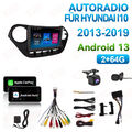 Für Hyundai i10 II IA/BA 2013-2019 Android 13 Autoradio Carplay GPS  2G+64G