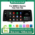 12,3" Android 4G CarPlay Autoradio 8+128GB GPS Navi für BMW 2er F22 F45 F46 NBT