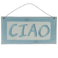 CLAYRE&EEF Blechschild Blechbild CIAO Nostalgie Vintage Shabby 