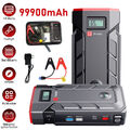 99900mAh Auto KFZ Starthilfe Jump Starter Ladegerät Booster 2000A PKW Powerbank