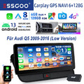 Android 13 Autoradio CarPlay Für Audi Q5 2009-2016 10.25'' 6+128G GPS Navi WiFi