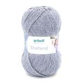 Gründl Wolle Shetland 100 g grau  Wolle