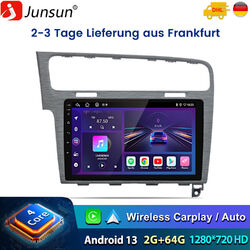 10'' Android 13 Für Golf VII 13-17 Autoradio GPS Nav SWC WIFI BT RDS DAB+ 2+64GB