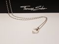 THOMAS SABO Kette Ankerkette Gliederkette 70 cm incl. Charmträger 925 Silber top