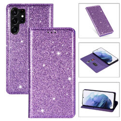 Glitzer Klapp Tasche Hülle Für Samsung Galaxy S23 S22 S21 S20 Ultra S10 S9 S8 +